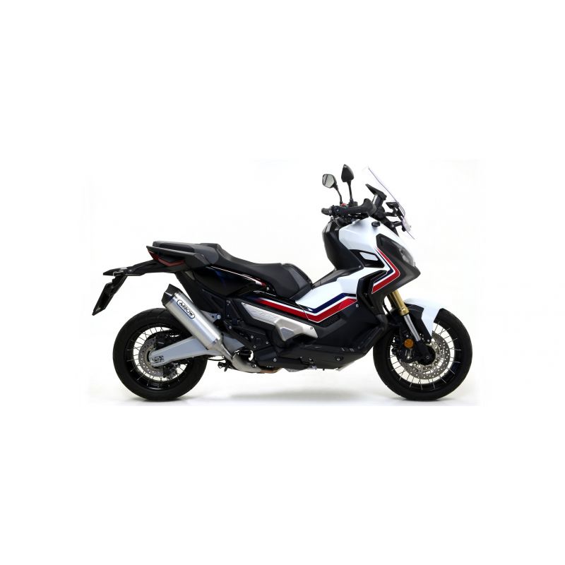 Terminale Race-Tech Alluminio con fondello carby - versione corta Honda X-ADV 750 2017-2020 750 cc