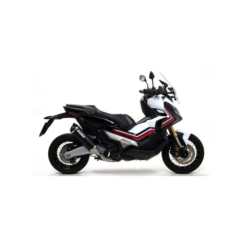 Terminale Race-Tech Alluminio con fondello carby - versione corta Honda X-ADV 750 2017-2020 750 cc