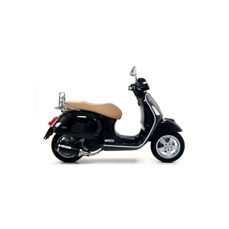 53528ANN Terminale Urban alluminio Dark" con fondello "Dark" Piaggio VESPA GTS 125i.e. 2017-2018 cc