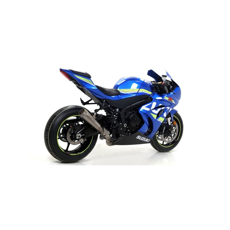 Kit completo COMPETITION EVO-2 Full Titanium" - fondello con rete" Suzuki GSX-R 1000 / 1000 R 2017-2020 1000 cc