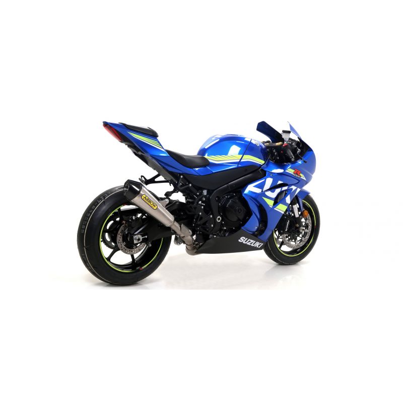 Kit completo COMPETITION EVO-2 Full Titanium" - fondello con rete" Suzuki GSX-R 1000 / 1000 R 2017-2020 1000 cc