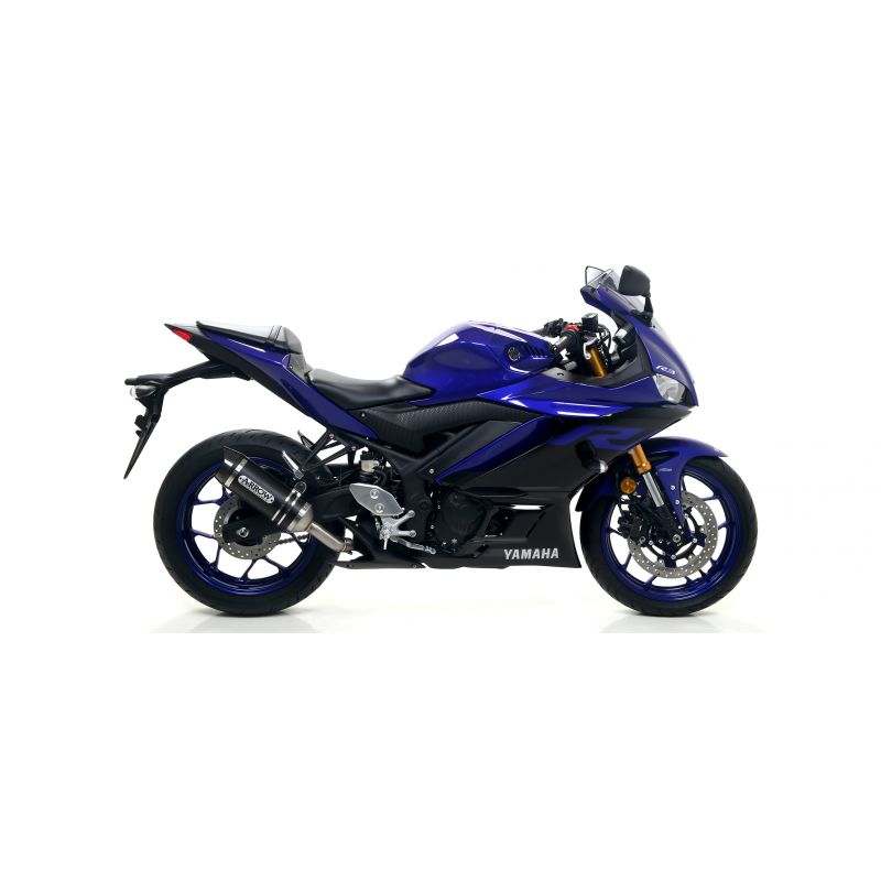 Kit completo COMPETITION EVO" con dBKiller con fondello carby" Yamaha YZF R3 2019-2020 300 cc