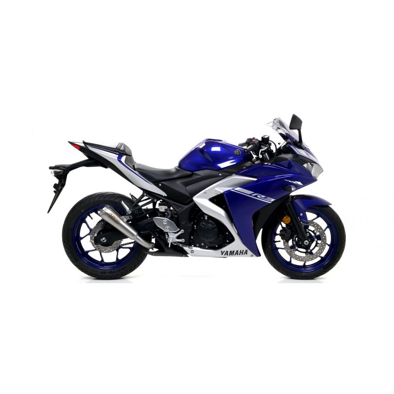 Kit completo COMPETITION EVO" con dBKiller con fondello carby" Yamaha YZF R3 2018- 300 cc