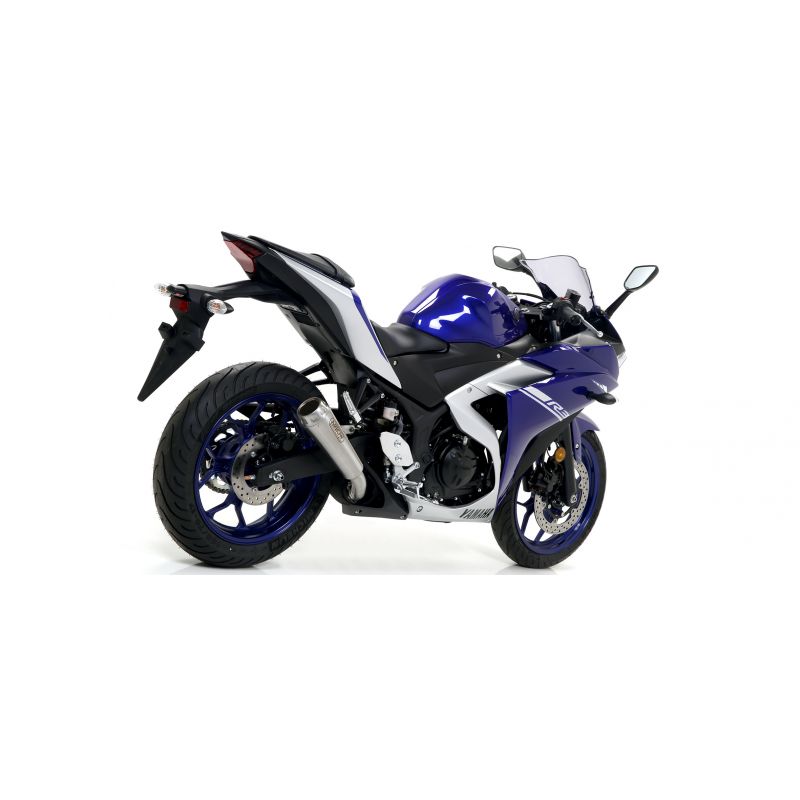 Kit completo COMPETITION EVO" con dBKiller con fondello carby" Yamaha YZF R3 2018- 300 cc