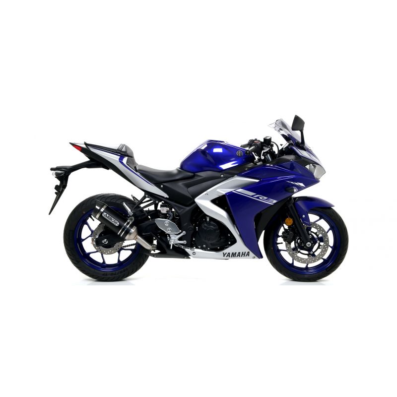Kit completo COMPETITION EVO" con dBKiller con fondello carby" Yamaha YZF R3 2018- 300 cc