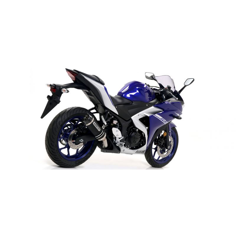 Kit completo COMPETITION EVO" con dBKiller con fondello carby" Yamaha YZF R3 2018- 300 cc
