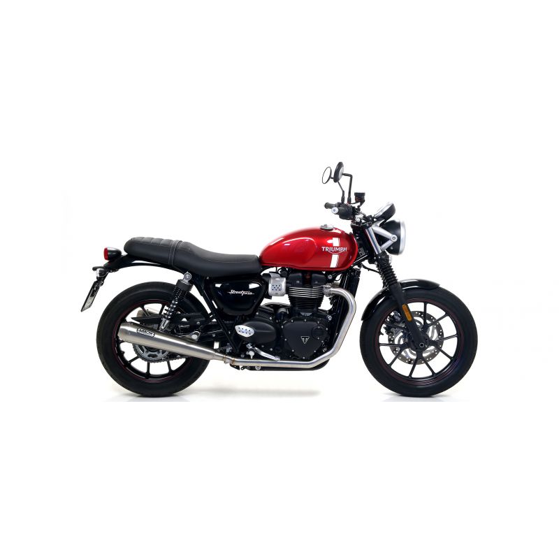 Terminali Pro-Racing nichrom (Dx+Sx) Triumph STREET TWIN 900 2017-2018 900 cc