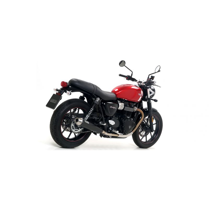 Terminali Pro-Racing nichrom (Dx+Sx) Triumph STREET TWIN 900 2017-2018 900 cc