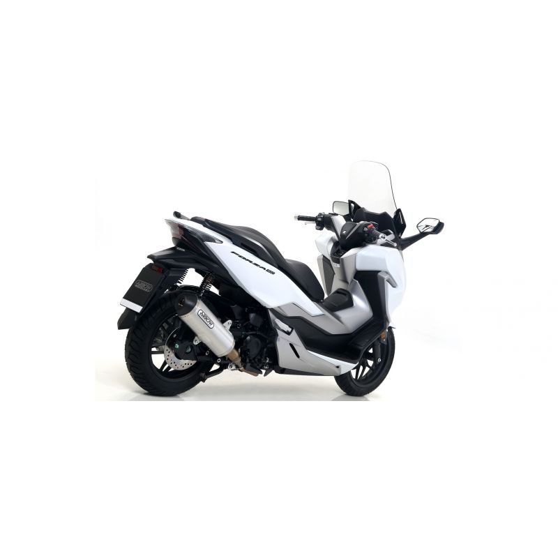 Terminale Urban  alluminio Dark" con fondello "Dark" Honda FORZA 300 2018-2020  cc