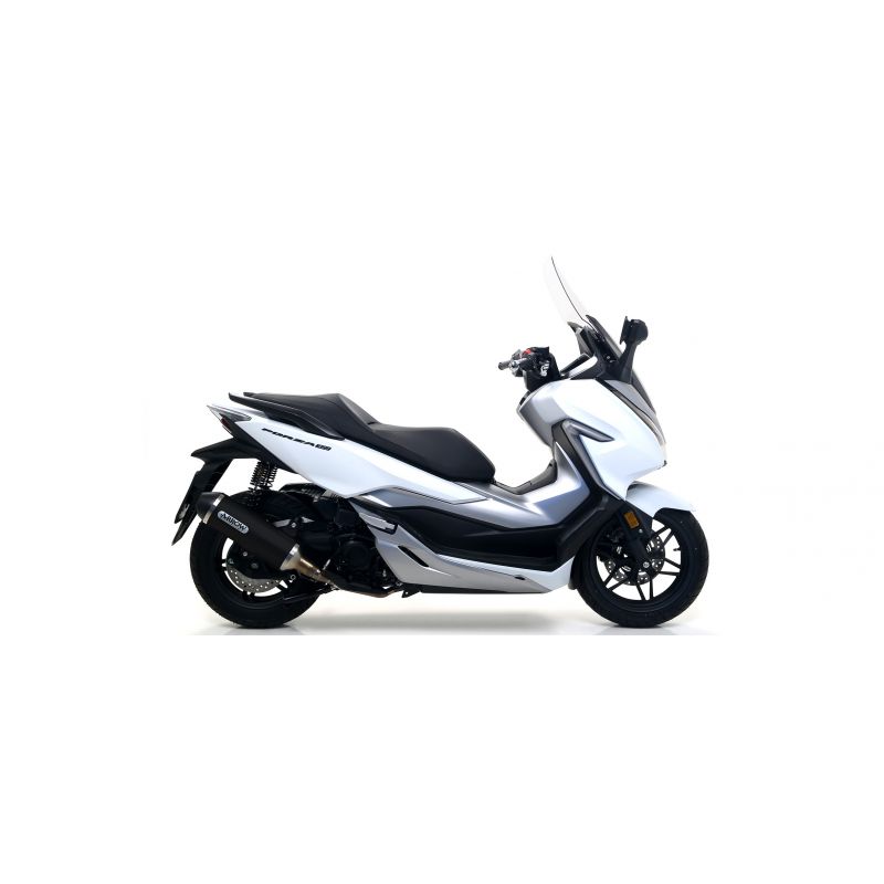 Terminale Urban  alluminio Dark" con fondello "Dark" Honda FORZA 300 2018-2020  cc