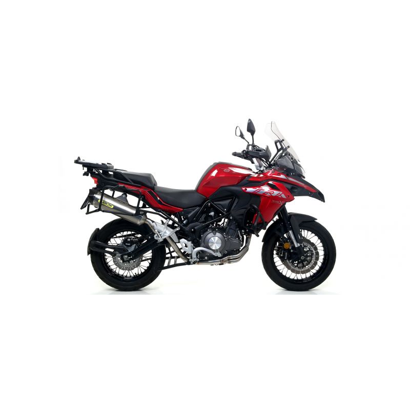 Terminale Race-Tech titanio con fondello carby Benelli TRK 502 X 2018-2020 502 cc