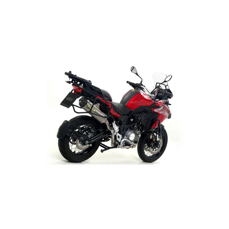 Terminale Race-Tech titanio con fondello carby Benelli TRK 502 X 2018-2020 502 cc
