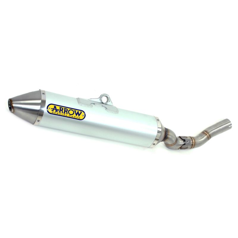 75162TK Terminali Off-Road Thunder Titanio (Dx+Sx) con fondello carby Honda CRF 450 R 2019- 450 cc