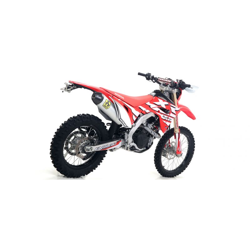 Terminale Race-Tech alluminio con fondello carby Honda CRF 450 L / XR 2019-2020 450 cc