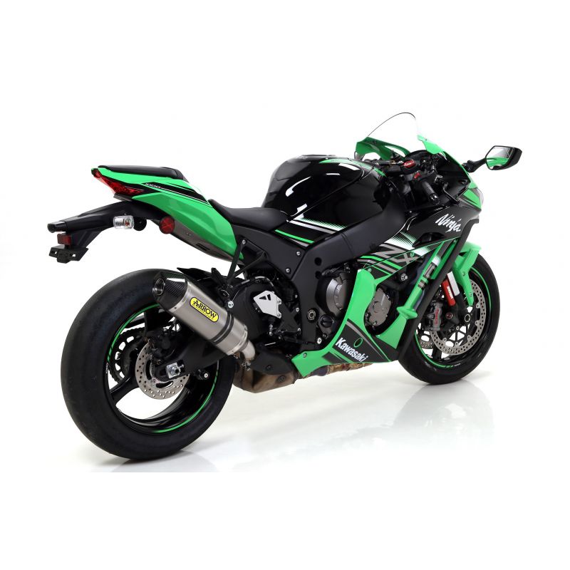 Kit completo COMPETITION EVO-2 Full Titanium" con dBKiller con fondello carby" Kawasaki ZX-10R 2016-2019 1000 cc