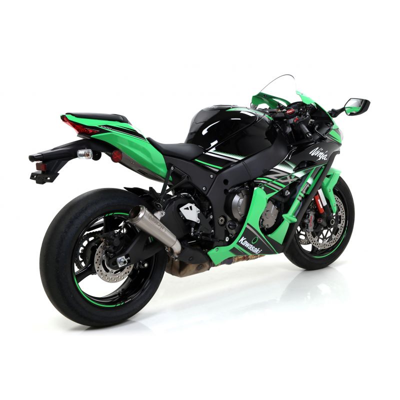 Kit completo COMPETITION EVO-2 Full Titanium" con dBKiller con fondello carby" Kawasaki ZX-10R 2016-2019 1000 cc