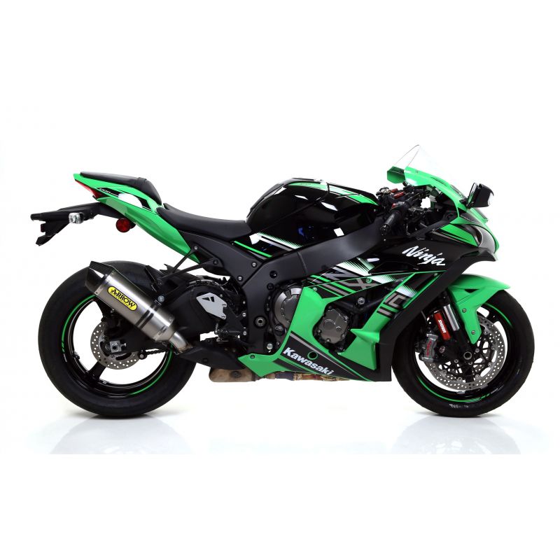 Kit completo COMPETITION EVO-3 Full Titanium" con fondello carby" Kawasaki ZX-10R 2016-2019 1000 cc