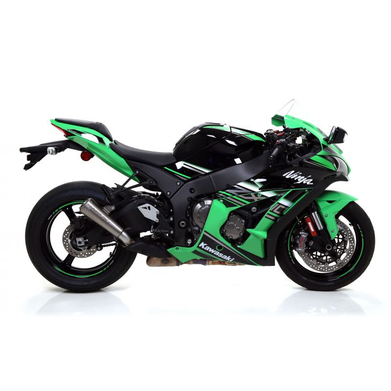Kit completo COMPETITION EVO-3 Full Titanium" con fondello carby" Kawasaki ZX-10R 2016-2019 1000 cc