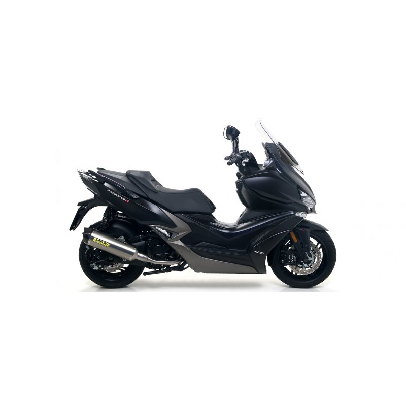 Terminale Urban  alluminio Dark" con fondello "Dark" Kymco XCITING 400i S 2019-2020  cc