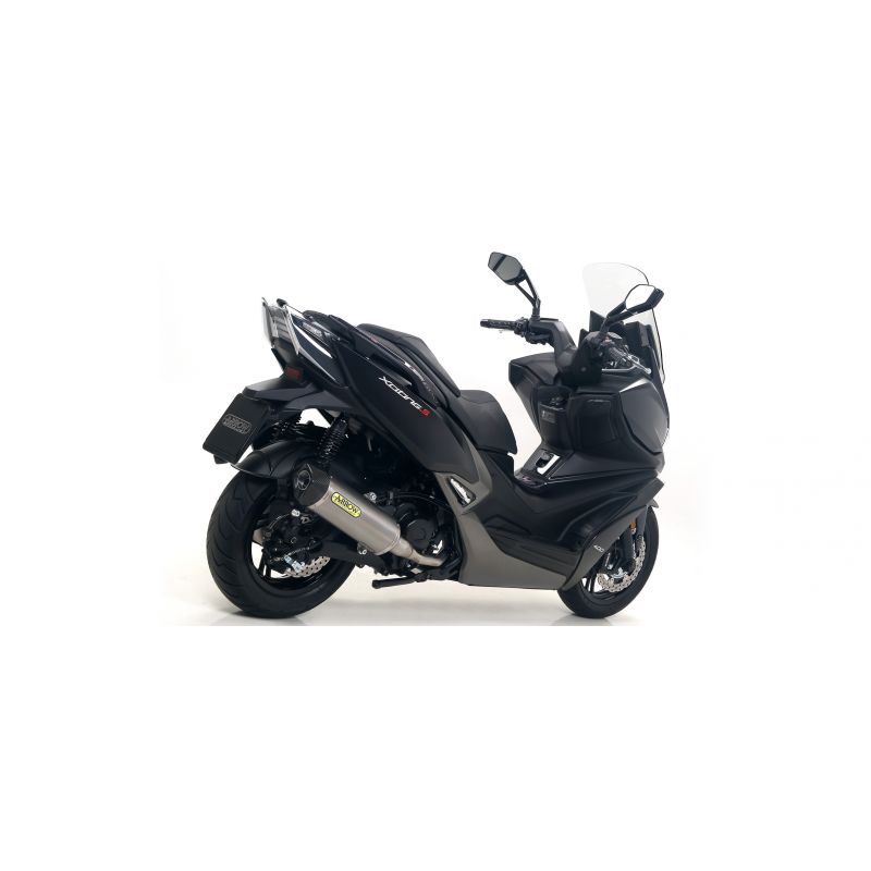 Terminale Urban  alluminio Dark" con fondello "Dark" Kymco XCITING 400i S 2019-2020  cc