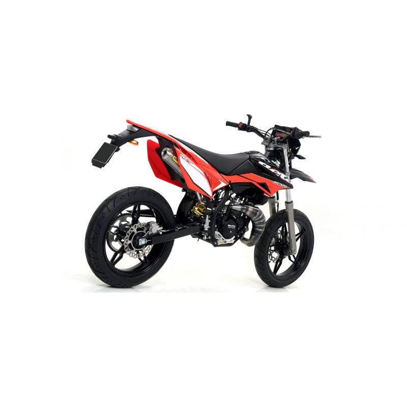 52054SU Marmitta All-Road 2T intercambiabile con originale Beta RR 50 Motard 2018-2020 50 cc