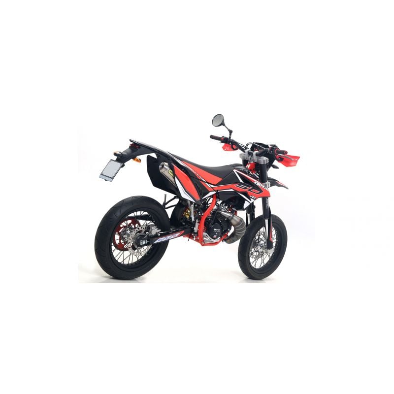 52054SU Marmitta All-Road 2T intercambiabile con originale Beta RR 50 Motard 2018-2020 50 cc