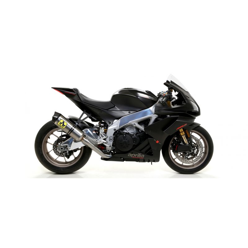 Terminale Race-Tech Approved titanio con fondello carby Aprilia RSV 4 1100 Factory 2019-2020 1100 cc