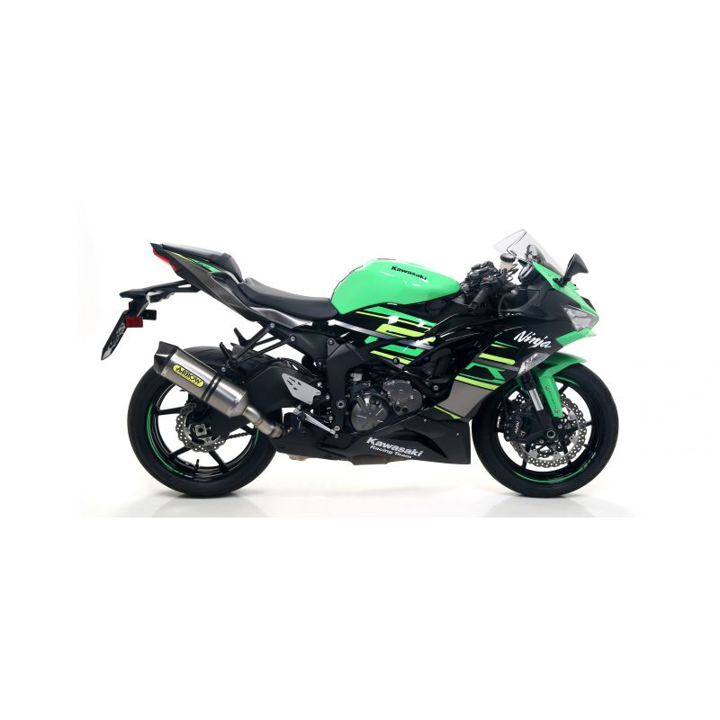 71209MKZ Kit completo COMPETITION FULL TITANIUM" con silenziatore in carbonio" Kawasaki ZX-6R 636