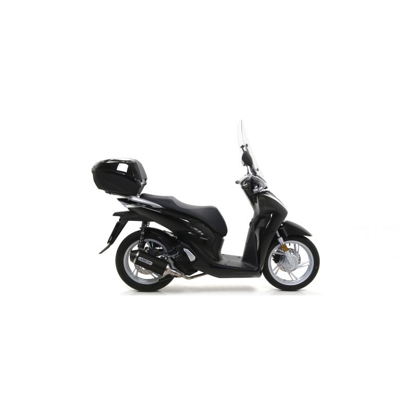 Terminale Urban  alluminio Dark" con fondello "Dark" Honda SH 150i 2020-2022  cc