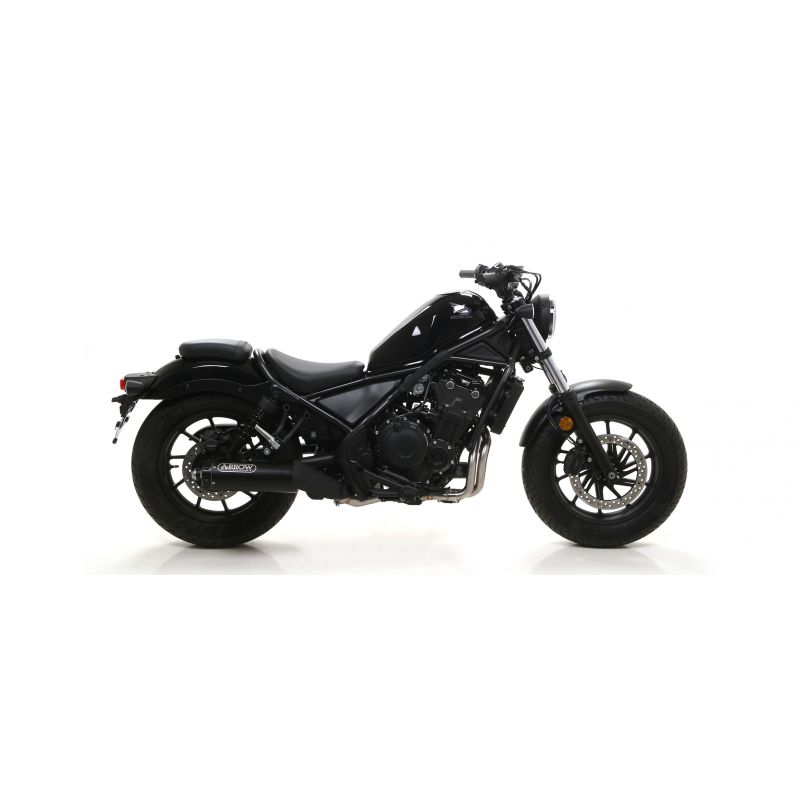 74504RBA Kit terminale Rebel con fondello in alluminio lucido Honda CMX 500 Rebel 2020-2021 500 cc