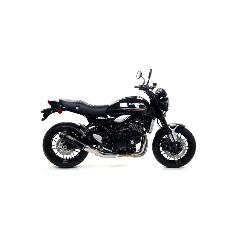 74506RBN Kit terminale Rebel con fondello in alluminio Dark" Kawasaki Z 900 RS 2017-2020 900 cc