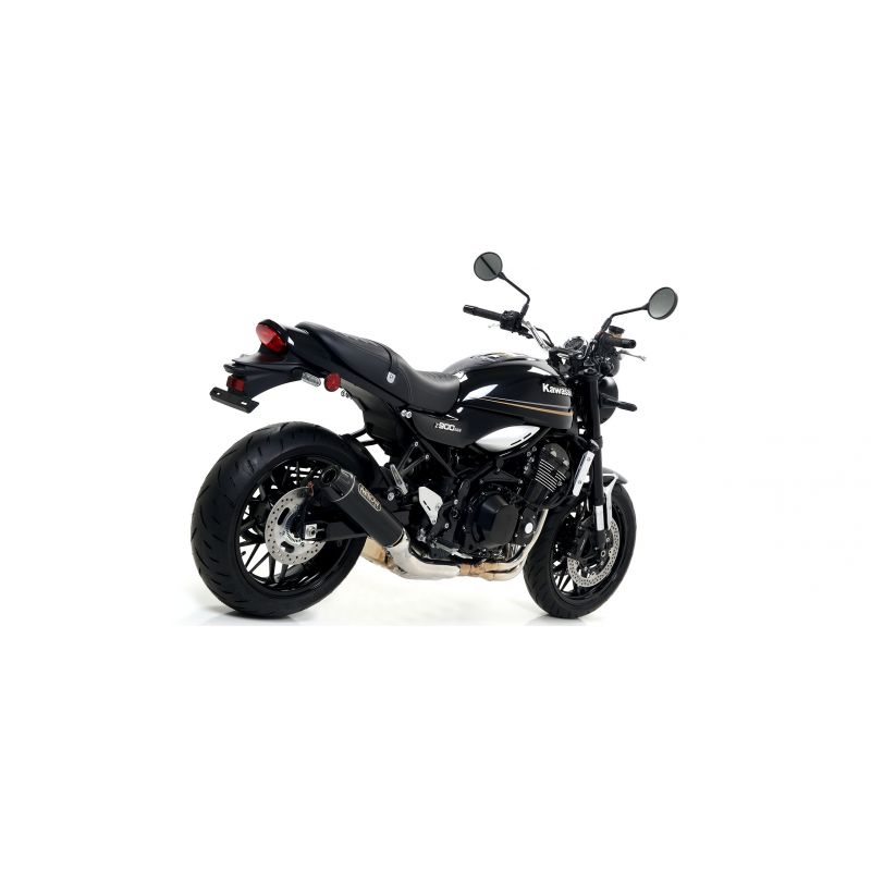 74506RBN Kit terminale Rebel con fondello in alluminio Dark" Kawasaki Z 900 RS 2017-2020 900 cc