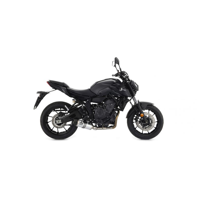 Kit collettori catalitico omologato per terminali Works Yamaha MT-07 2021-2022 700 cc