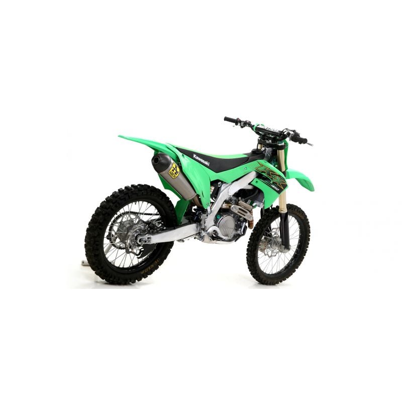 Terminale Off-Road Race-Tech titanio con fondello carby Kawasaki KX 450 F 2020- 450 cc