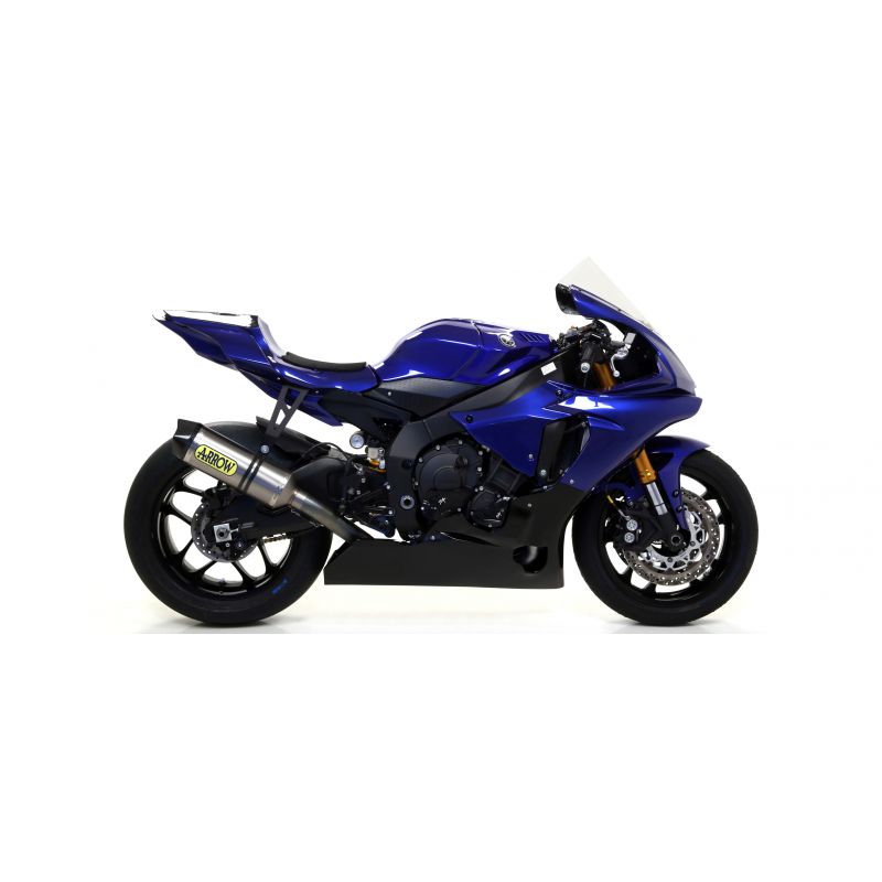 Kit completo COMPETITION SBK Full Titanium" con dBKiller con fondello carby" Yamaha YZF R1 2017-2019 1000 cc