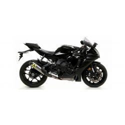 71179CKR Kit completo COMPETITION SBK Full Titanium" con dBKiller con fondello carby" Yamaha YZF R1