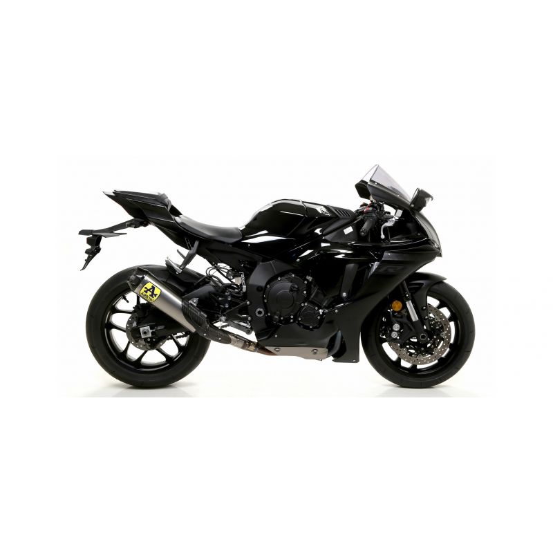Kit completo COMPETITION SBK Full Titanium" con dBKiller con fondello carby" Yamaha YZF R1 2017-2019 1000 cc