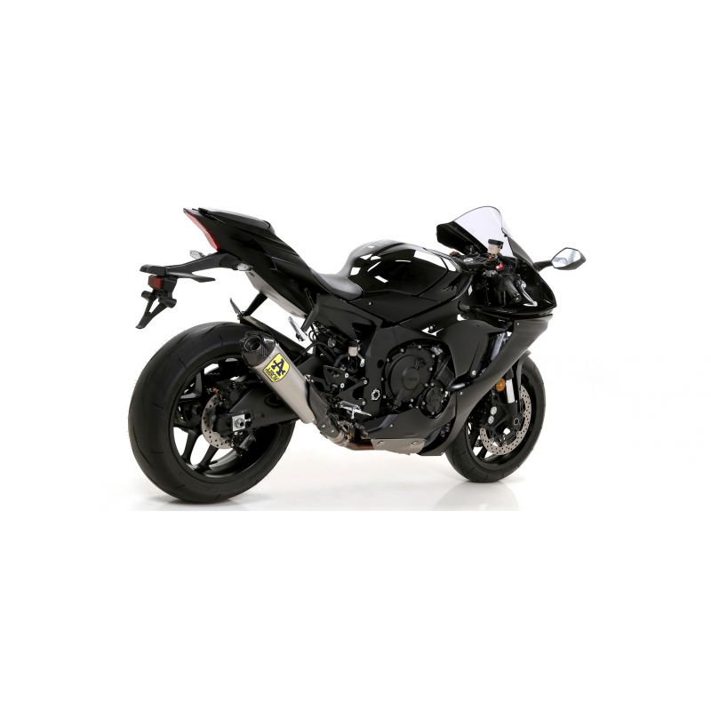 Kit completo COMPETITION SBK Full Titanium" con dBKiller con fondello carby" Yamaha YZF R1 2017-2019 1000 cc