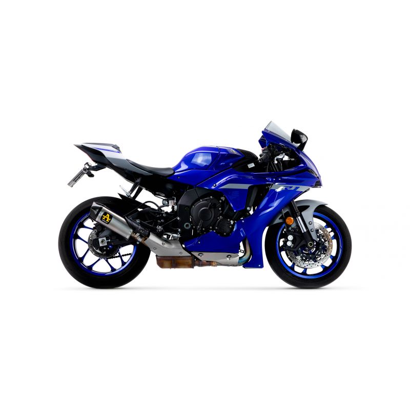 Kit completo COMPETITION SBK Full Titanium" con dBKiller con fondello carby" Yamaha YZF R1 2020-2022 1000 cc