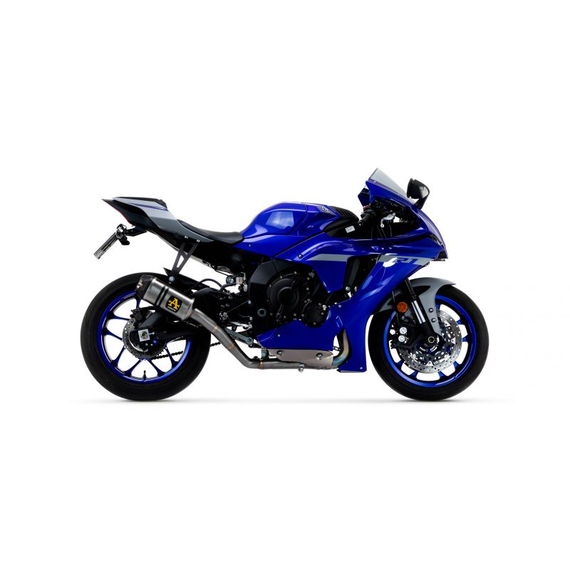 Kit completo COMPETITION SBK Full Titanium" con dBKiller con fondello carby" Yamaha YZF R1 2020-2022 1000 cc