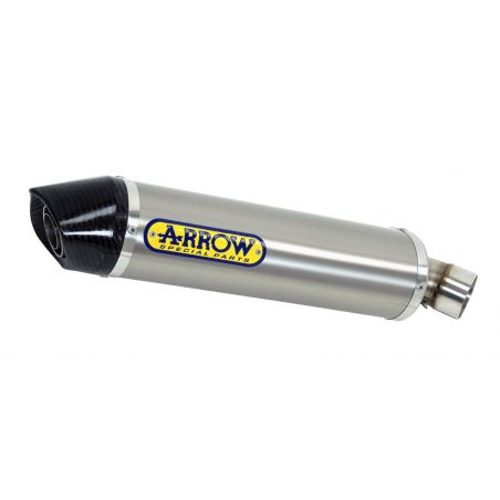 Terminale Indy Race alluminio con fondello carby Husqvarna Svartpilen / Vitpilen 401 2020- 400 cc