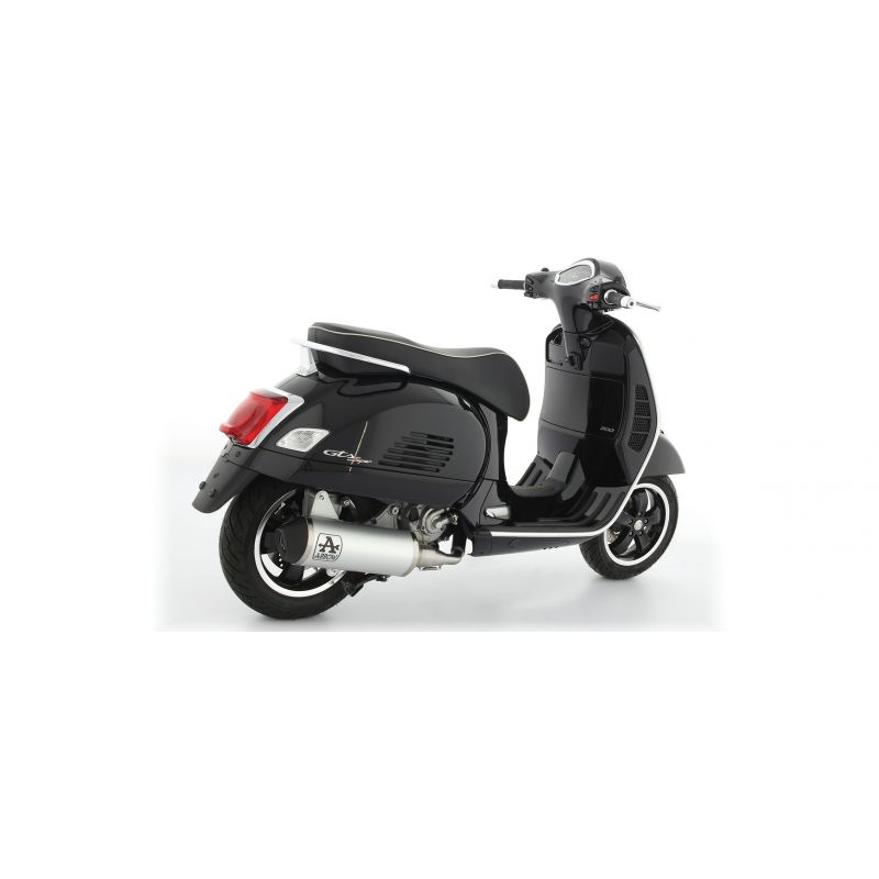 53536ANN Terminale Urban alluminio Dark" con fondello "Dark" Piaggio VESPA GTS 300 HPE 2021-2022 cc