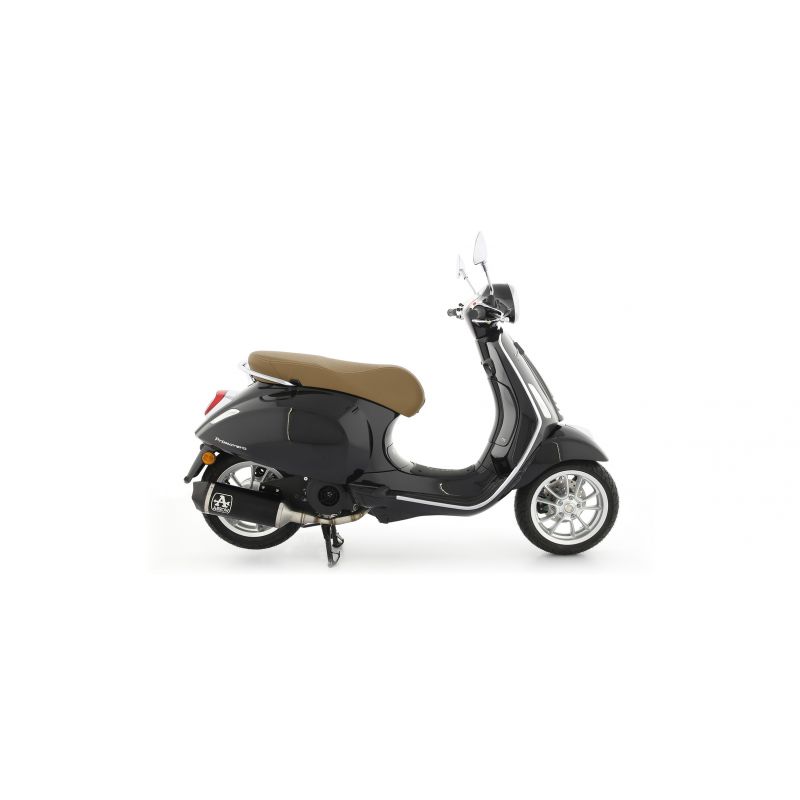 Terminale Urban  alluminio Dark" con fondello "Dark" Piaggio VESPA Primavera 125 3V 2021-2022  cc