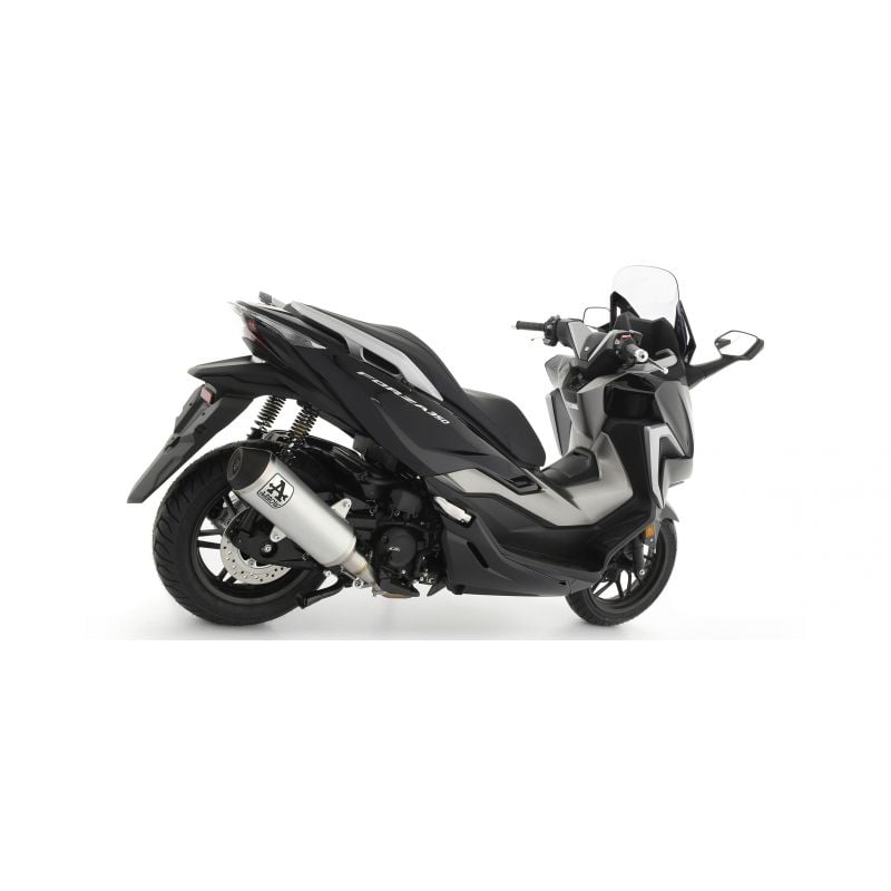 53538ANN Terminale Urban alluminio Dark" con fondello "Dark" Honda SH 350 2021-2022 cc  ARROW