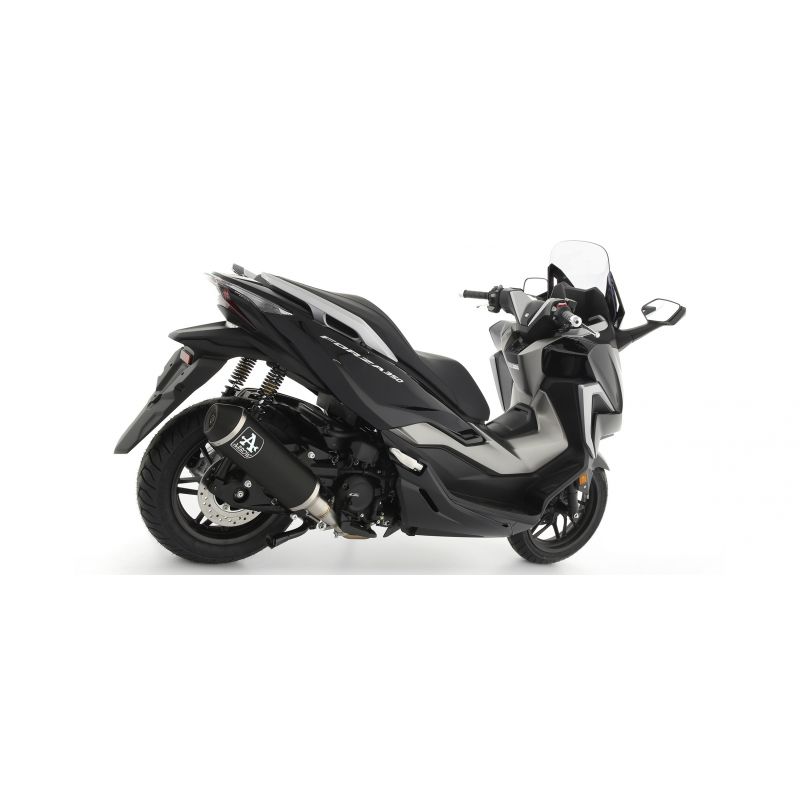 Terminale Urban  alluminio Dark" con fondello "Dark" Honda FORZA 350 2021-2022  cc
