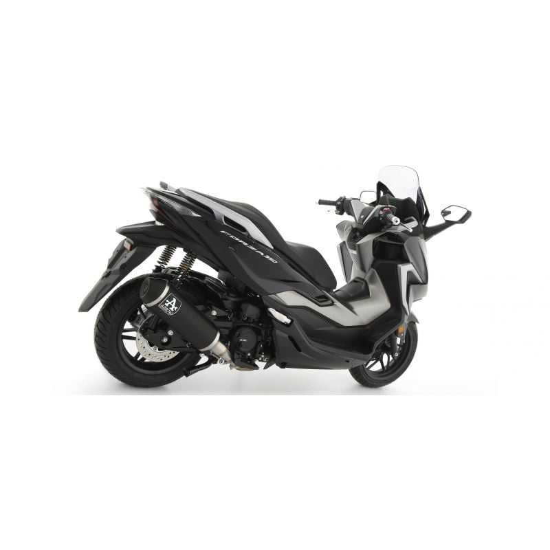 53538ANN Terminale Urban alluminio Dark" con fondello "Dark" Honda SH 350 2021-2022 cc  ARROW