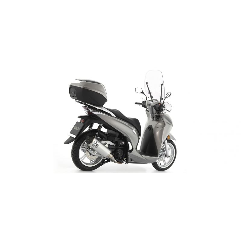 53538ANN Terminale Urban alluminio Dark" con fondello "Dark" Honda SH 350 2021-2022 cc  ARROW