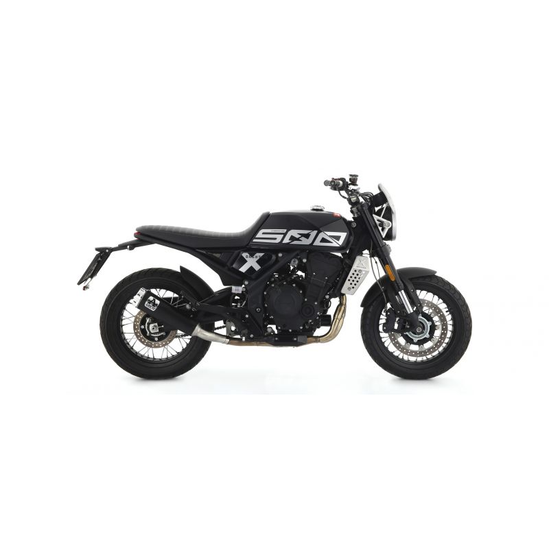 74508RBN Kit terminale Rebel con fondello in alluminio Dark" Brixton CrossFire 500 X 2021-2022 500