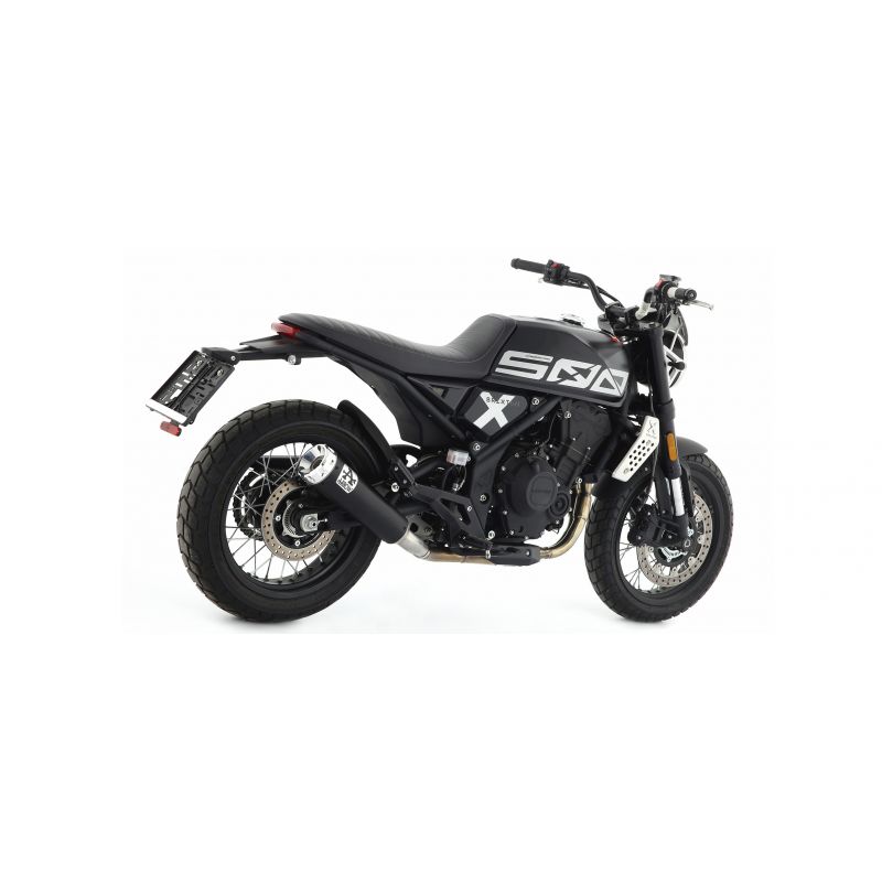 74508RBN Kit terminale Rebel con fondello in alluminio Dark" Brixton CrossFire 500 X 2021-2022 500