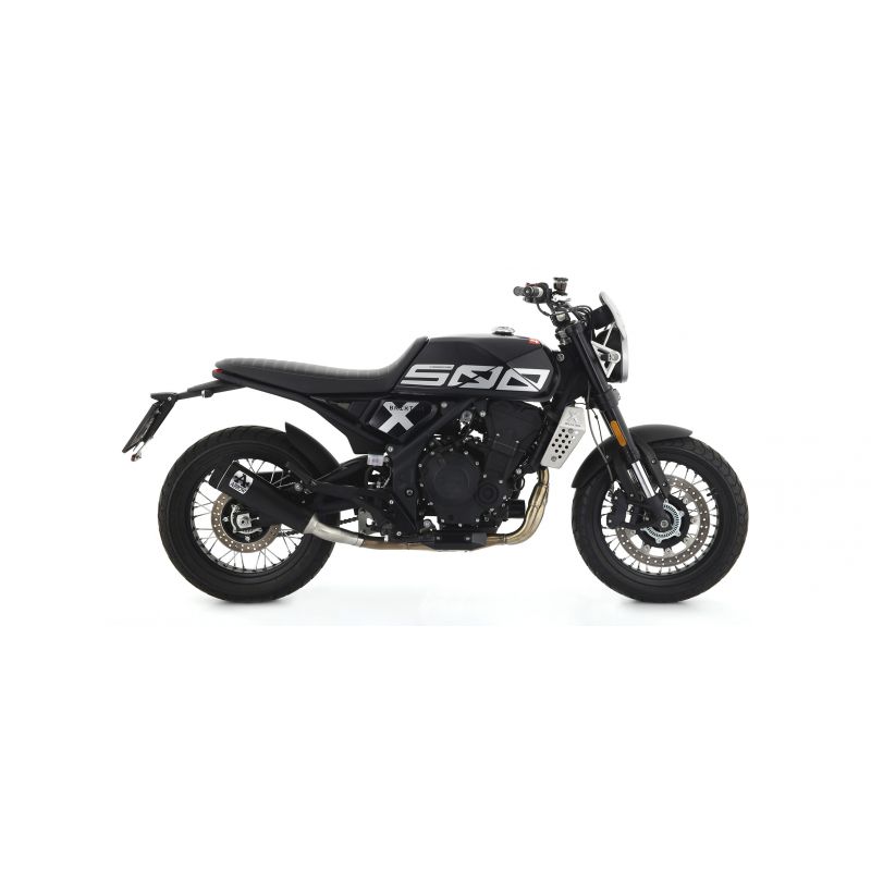 74508RBN Kit terminale Rebel con fondello in alluminio Dark" Brixton CrossFire 500 X 2021-2022 500